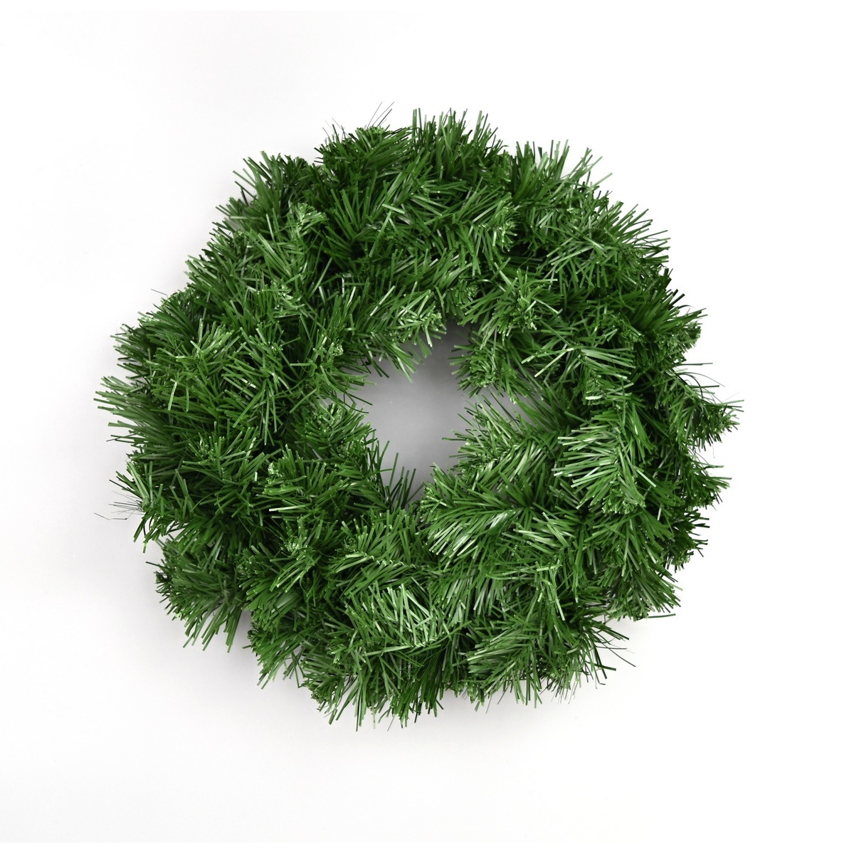 Coroniță verde artificială, 25 cm