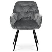 Zestaw krzeseł do jadalni DCH-421 GREY4, 2 szt.