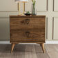 Nachttisch Versa-Ce Walnut