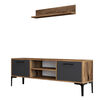 Stolik pod telewizor Riga Anthracite