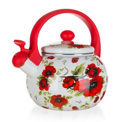 Ceainic smălțuit Banquet Poppy, 2,2 l