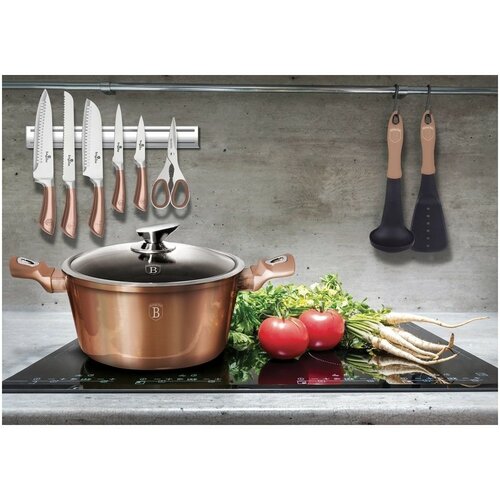 Berlinger Haus 10-Piece Pot Set Rosegold MetallicLine