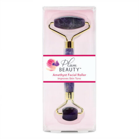 Plum Beauty Ametiszt masszázs henger, lila