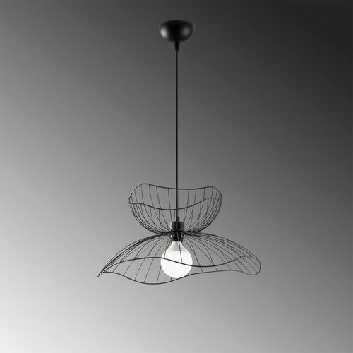 Závěsný lustr Farac duo - 6390, černá