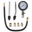 Sixtol Kompressionsprüfgerät für Benzinmotoren MECHANIC ENGINE TESTER 8, 0-20 bar, 8 Stück