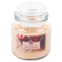 Arome nagy illatgyertya üvegpohárban, Apple and Cinnamon, 424 g