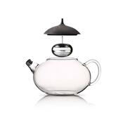 Čajová kanvica Glass Teapot 1 l, čierna