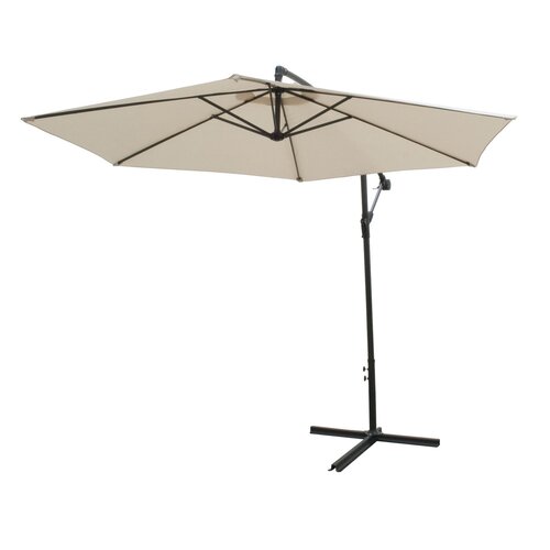 Happy Green Umbrelă de soare suspendată, bej, 300cm