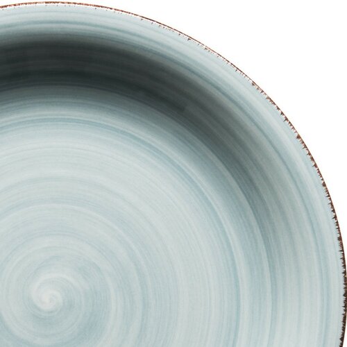 Mäser Keramischer Dessertteller Bel Tempo 19,5 cm, Hellblau