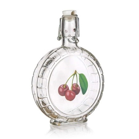 Banquet Cherry pálinkás üveg hermetikus zárással, 400 ml