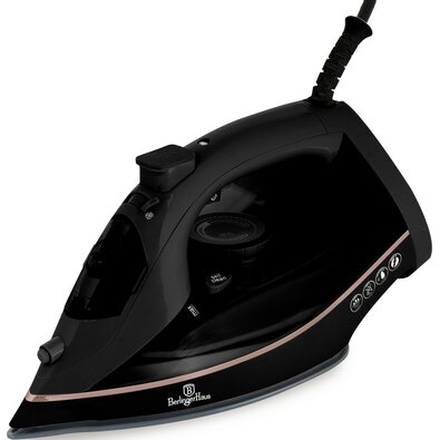 BerlingerHaus Žehlička naparovacia 2200 W Black Rose