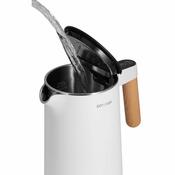 Concept RK3300 rýchlovarná kanvica nerezová Salt & Pepper 1,5 l, biela