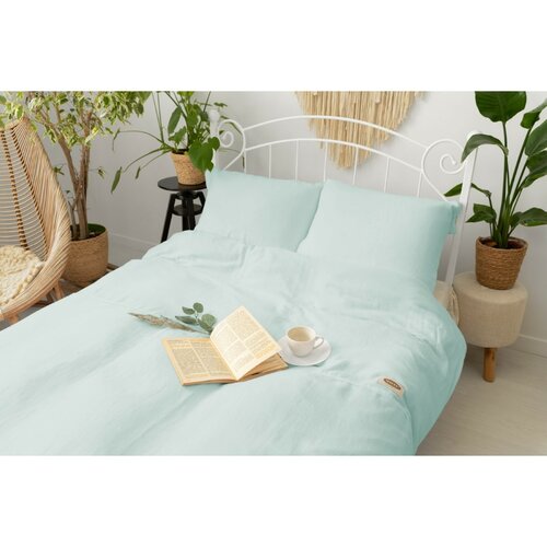 MATEX Muslin posteljnina turkizna, 140 x 200 cm,70 x 90 cm