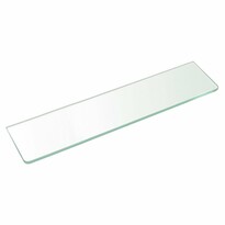 Etajeră SAPHO 23482, 60 x 10 x 0,8 cm,  sticlă transparentă