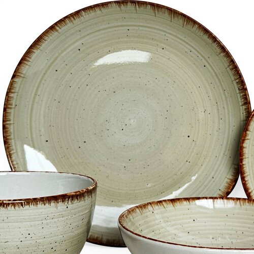 Banquet Súprava jedálenská Spiral Ivory, 30 ks