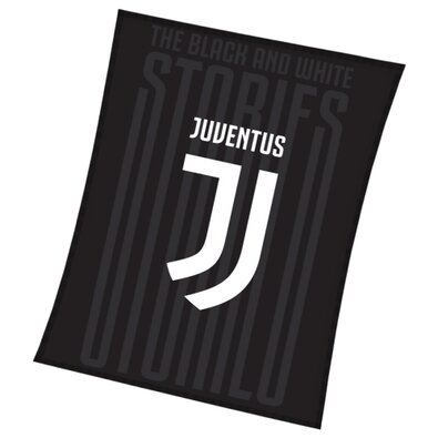 Pătură Juventus, negru, 150 x 200 cm