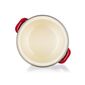 Banquet Emaille-Topf mit Deckel Milton red, 12 cm, 0,78 l