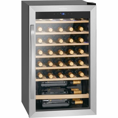 ProfiCook WK 1235 borhűtő 36 palackhoz,rozsdamentes acél
