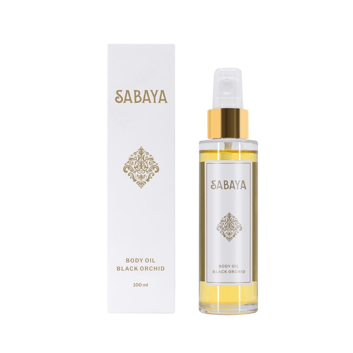 Sabaya Ulei de corp cu orhidee neagră, 100 ml