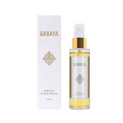 Sabaya Ulei de corp cu orhidee neagră, 100 ml