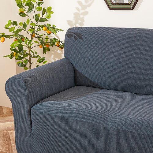 4Home Spannbezug für Sofa Magic clean Dunkelgrau, 190 - 230 cm