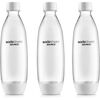 SodaStream Flasche Fuse 3er-Pack 1 l, weiß