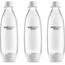 SodaStream Flasche Fuse 3er-Pack 1 l, weiß