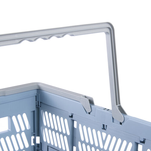 Keeeper Skladací košík Ella L Nordic Blue 23 l