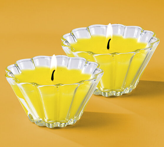 Vonné svíčky citronella
