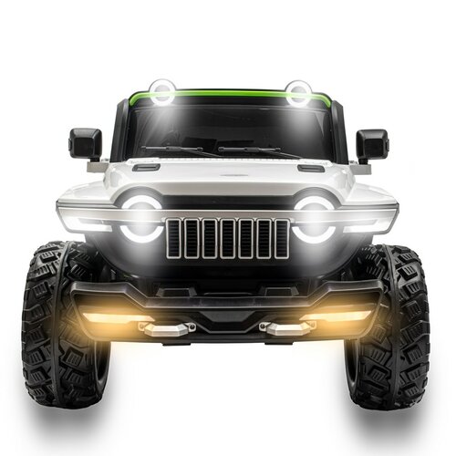 Baby Mix Mașinuță electrică pentru copii Flexible,albă