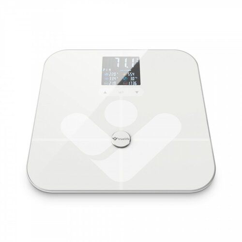 TrueLife FitScale W7 BT waga osobista z Bluetooth,biała