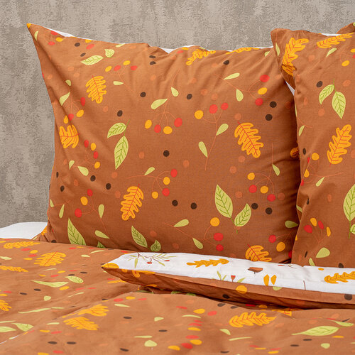 4Home bombažna posteljnina Autumn, 220 x 200 cm, 2kosa 70 x 90 cm