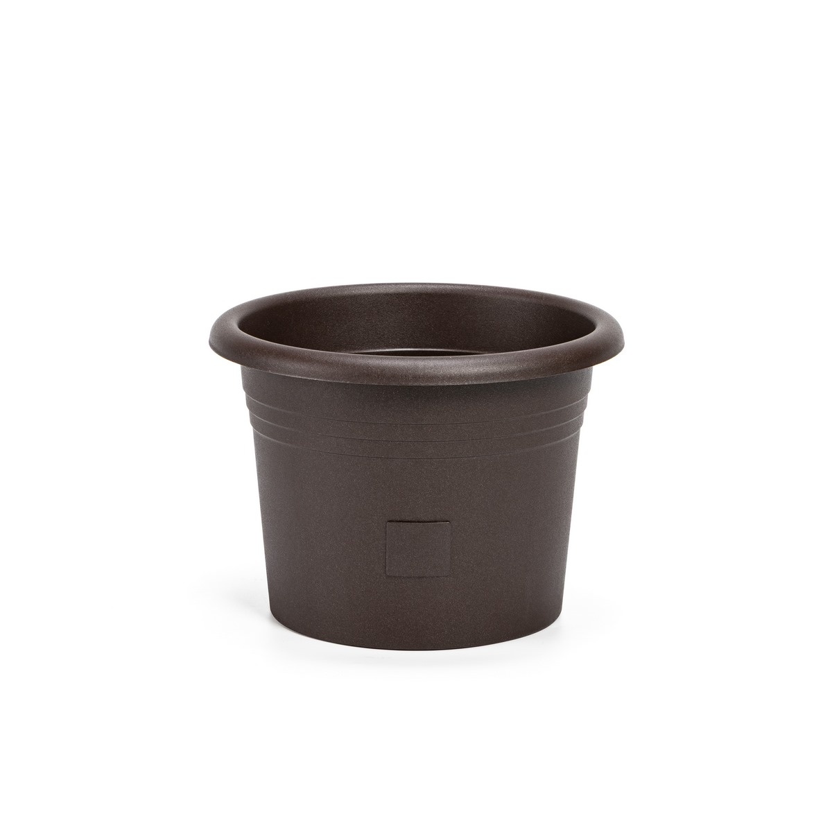 Plastia öntözőedény Narza 30 cm átmérőjű,csokoládé, csokis, 30 cm átmérőjű