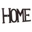 Decorațiune din fontă pentru perete Home negru,9,6 x 27 cm