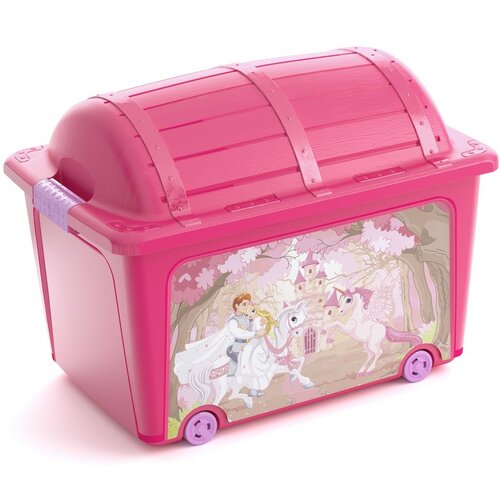 Cutie de depozitare decorativă KIS W Box Toy  Princess, 50 l