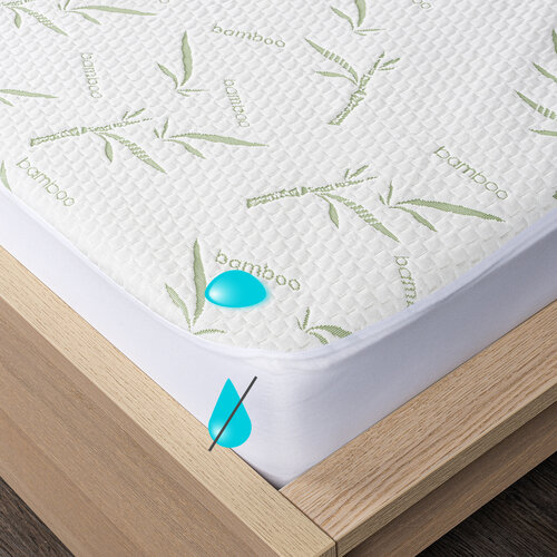 4Home Bamboo Водонепроникний наматрацник з бортом, 60 x 120 см + 15 см