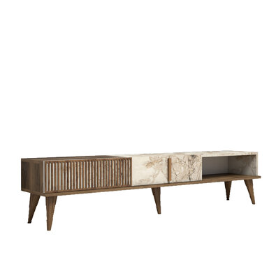 Masă TV Milan White Marble