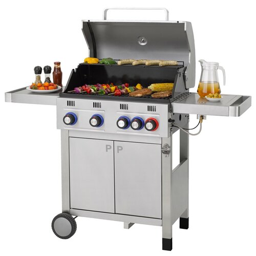 Tepro 3188 Grătar cu gaz Wellington 4, 4arzătoare, 139 x 52 x 111 cm