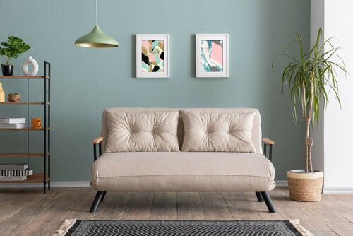 Klappsofa Sando Cream