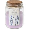 Lumânare în borcan de sticlă Flora home Lavender,6,5 x 9,5 cm