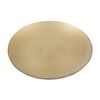 Orion Farfurie de servire din sticlă Golden,
