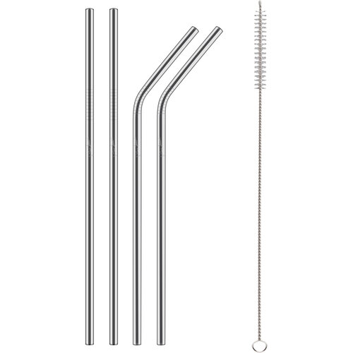 Lamart LT7052 Набір соломинок з нержавіючої сталі  з 5 штук Straw