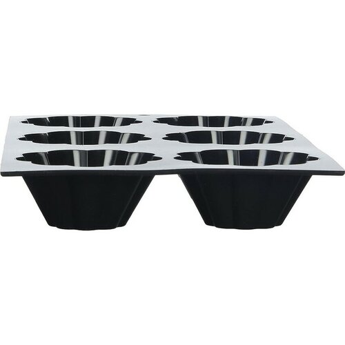 De Buyer 1964.01 Silikonform Moul'flex Brioche, 6Stück