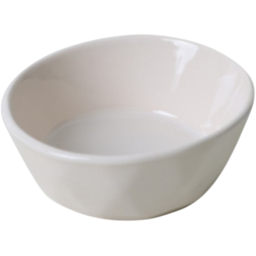 Sada 6 kameninových misek Facetta 12 cm, béžová
