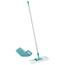 Leifheit Podlahový mop Profi Micro Duo s kovovou tyčí + náhrada Static Plus ZDARMA 55169