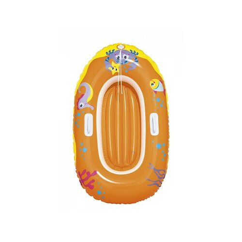 Bestway Napihljiv splav Junior crustacean, 110 x64 x 25 cm