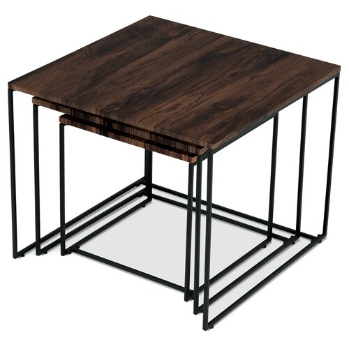 Beistelltisch 60 x 40 cm, wilde Eiche