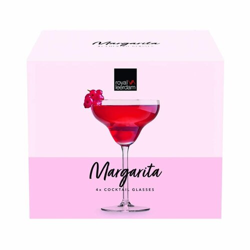Royal Leerdam 4dílná sada sklenic na koktejl Margarita, 300 ml