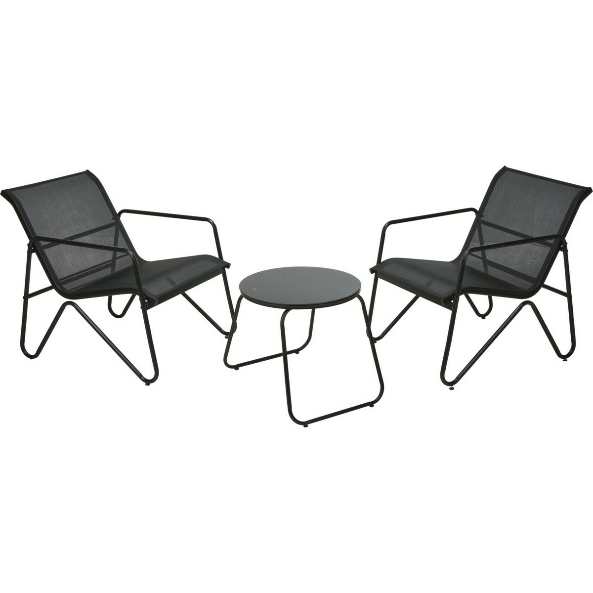 Set mobilier de grădină Myron, 3 buc
