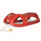 Rolly Toys Sanie din plastic roșu, 45 x 96 cm